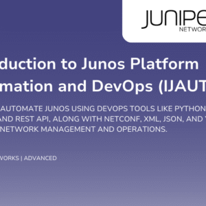 Introduction to Junos Platform Automation and DevOps (IJAUT)