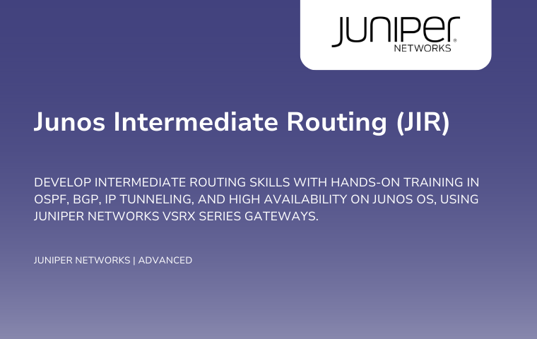 Junos Intermediate Routing (JIR)