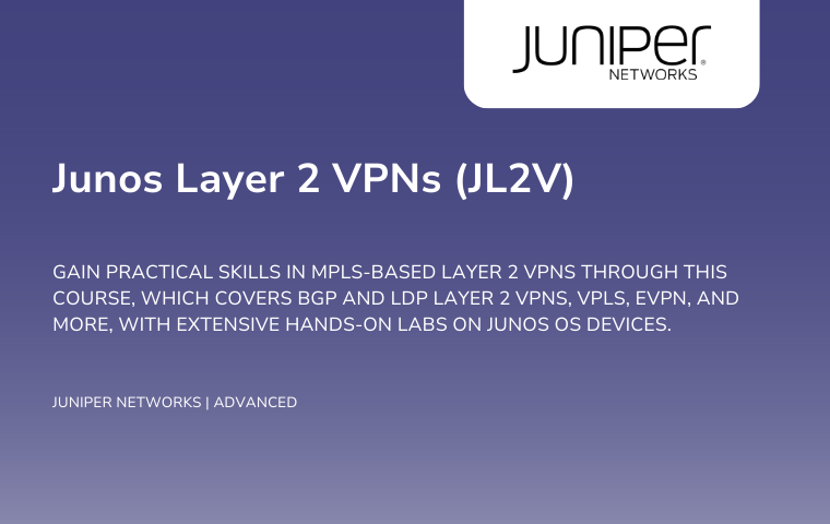Junos Layer 2 VPNs (JL2V)