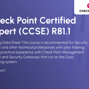 Check Point Cyber Security Engineering (CCSE)
