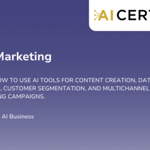AI+ Marketing (AF-901)