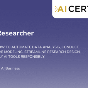 AI+ Researcher (AF-1501)