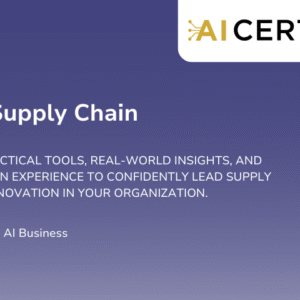 AI+ Supply Chain (AF-601)