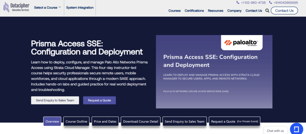 Prisma Ssl Prisma Access SSE Configuration and Deployment Course Guide