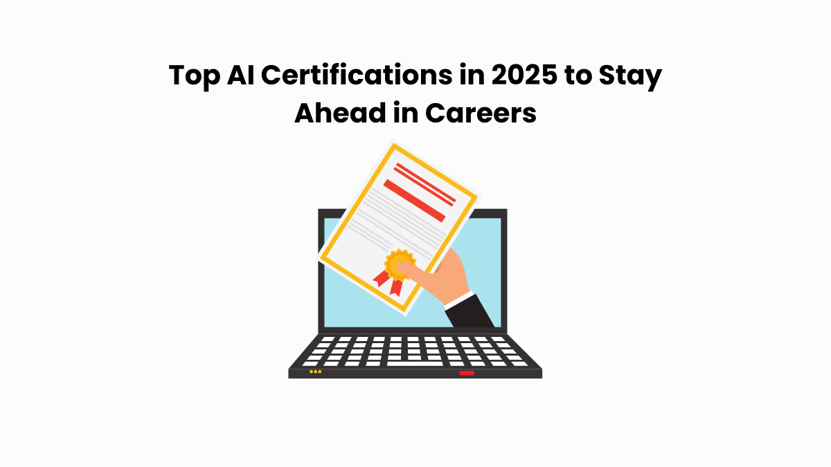 top AI certifications