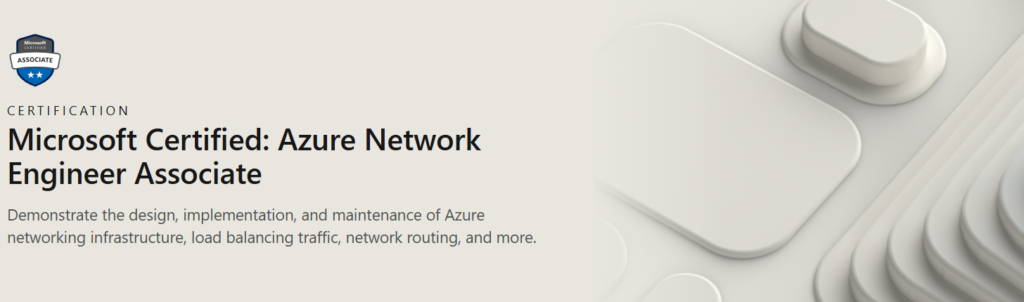 Azure Network
engineer associate
