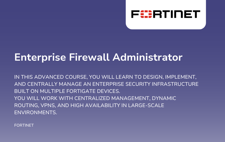 Enterprise Firewall Administrator