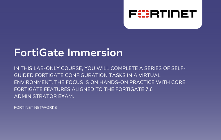 FortiGate Immersion