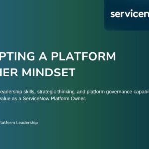Adopting a Platform Owner Mindset