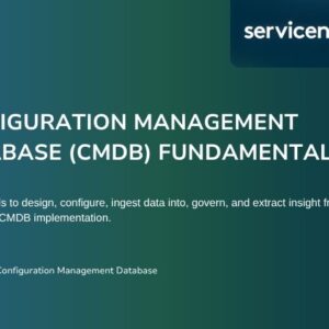 Configuration Management Database (CMDB) Fundamentals