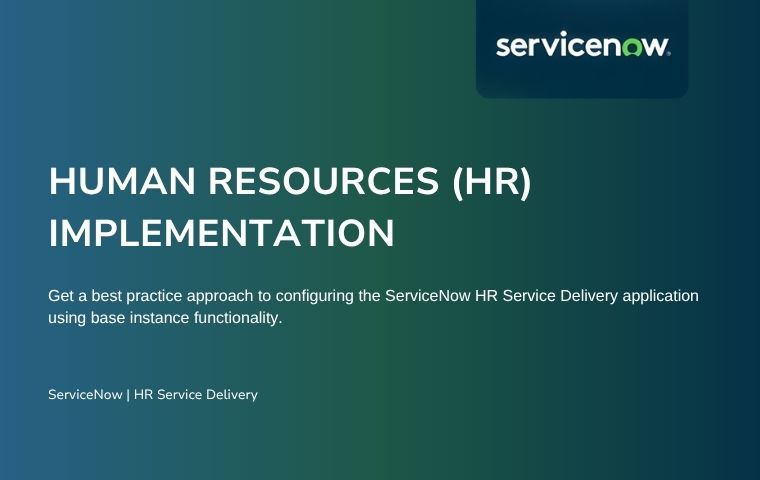 Human Resources (HR) Implementation