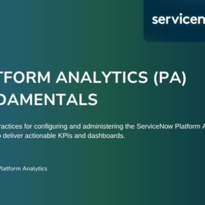 Platform Analytics (PA) Fundamentals