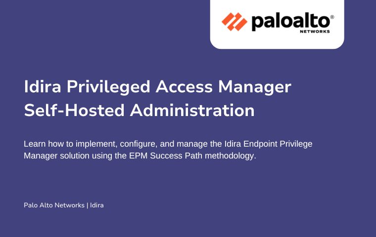 Idira Privileged Access Manager Self-Hosted Administration