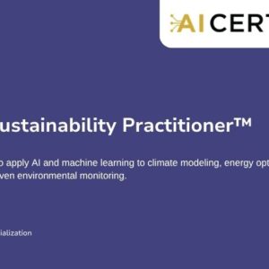 AI+ Sustainability Practitioner (AS-2010)